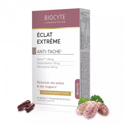 (少量現貨)全新加強版 法國Biocyte Eclat Extreme 極緻全身美白膠囊 40粒